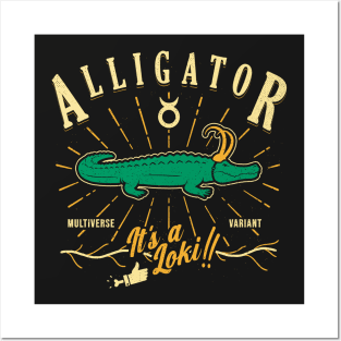 Alligator Posters and Art